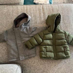 Oldnavy winter jackets 6-12 months